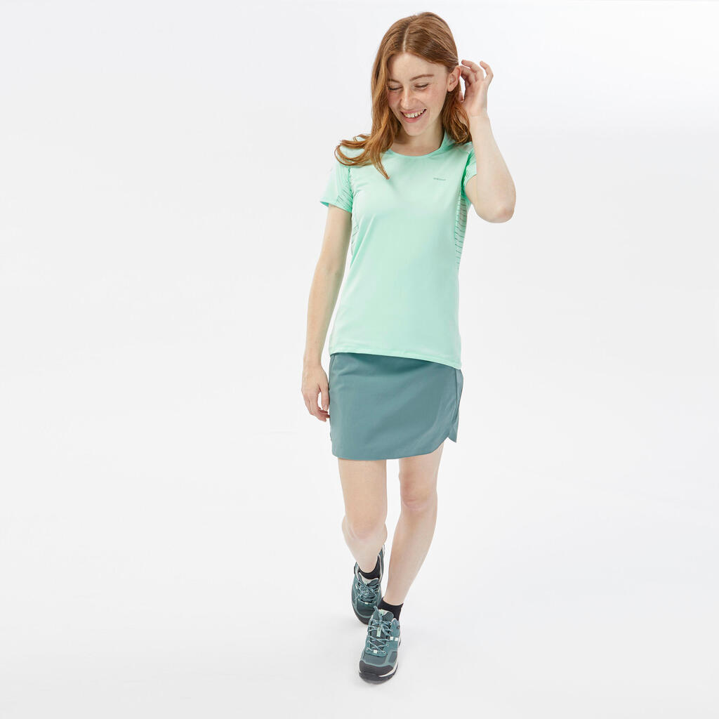 Falda-short de senderismo montaña - MH500 - Mujer 