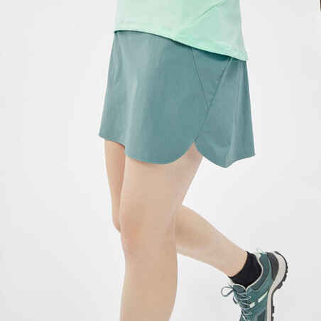 Γυναικεία φούστα σορτς για ορεινή πεζοπορία - MH500