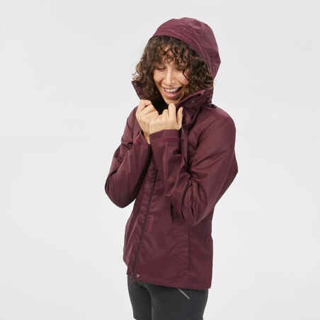 Chaqueta impermeable montaña y trekking Mujer Quechua MH100