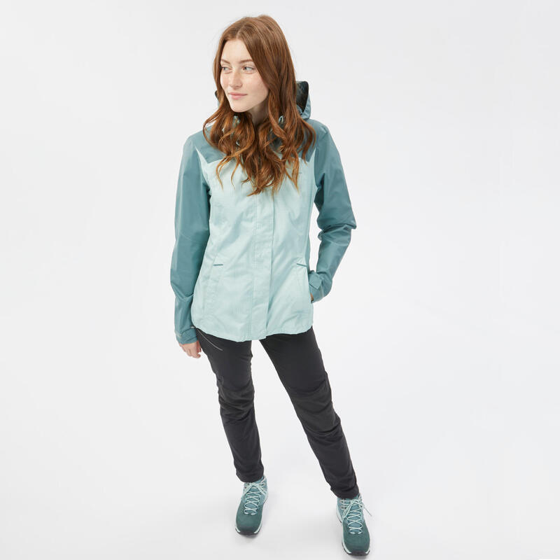 Veste imperméable de randonnée montagne - MH100 - Femme