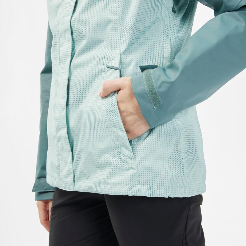 Veste imperméable de randonnée montagne - MH100 - Femme