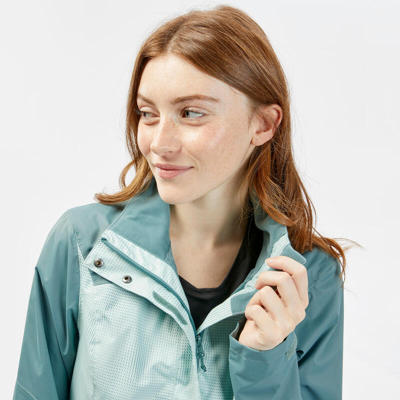 Veste imperméable de randonnée montagne - MH100 - Femme