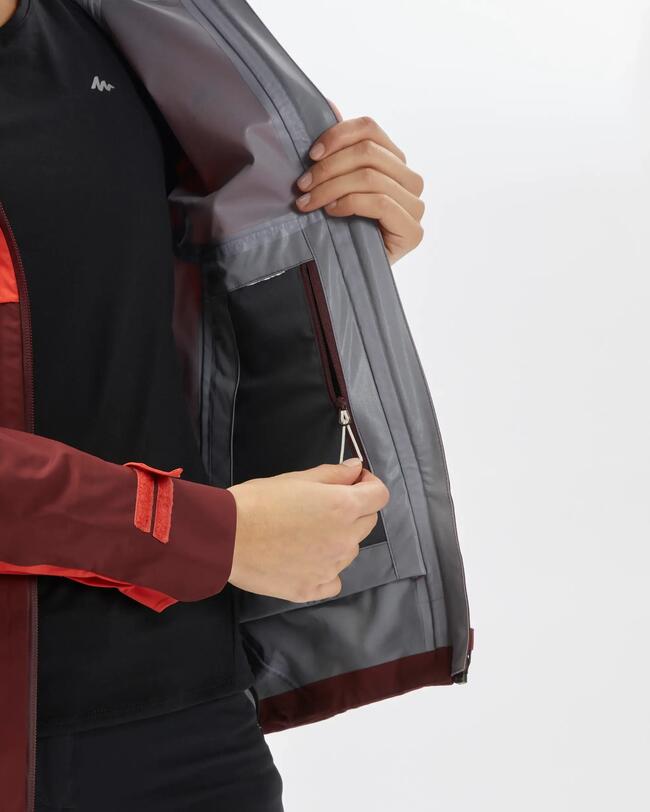 Wanderjacke Damen wasserdicht - MH500 