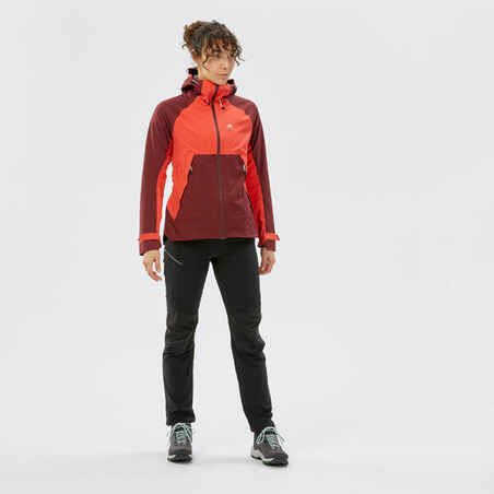 Women's Waterproof Mountain Walking Jacket - MH500