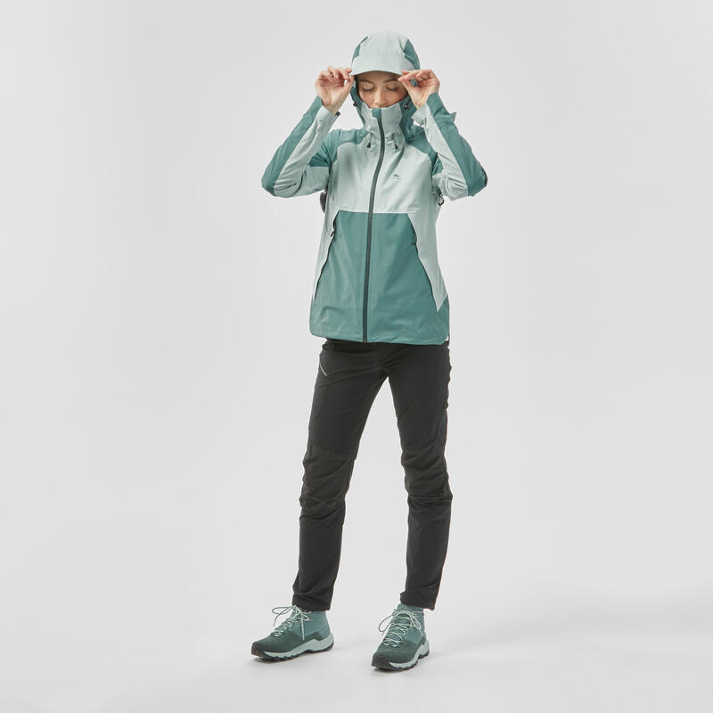 Veste imperméable de randonnée montagne - MH500 - Femme