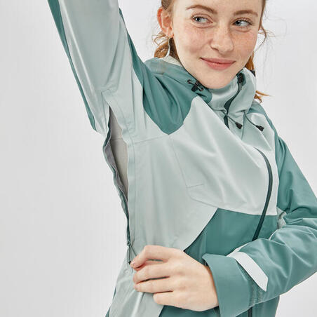 Куртка водонепроницаемая для горных походов женская MH500