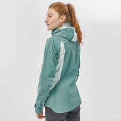 Women's Waterproof Mountain Walking Jacket - MH500