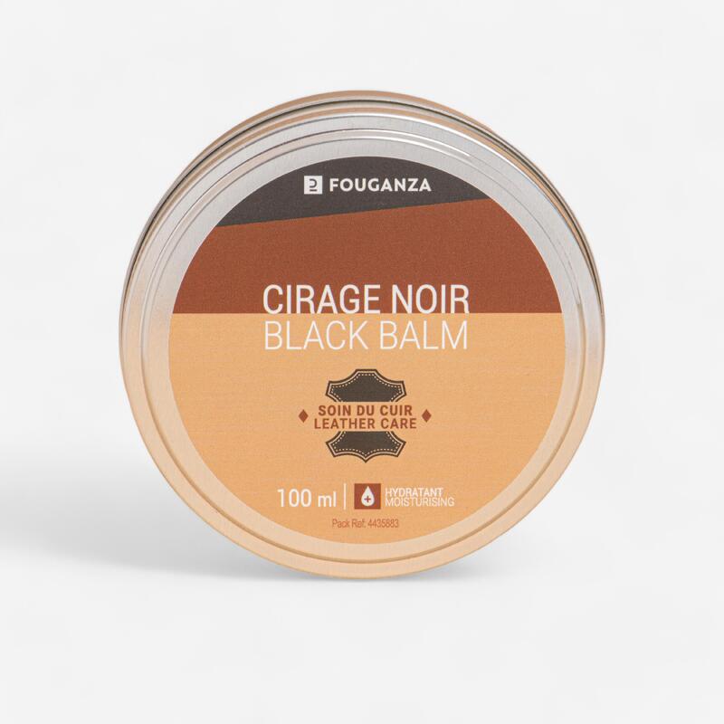 Cirage équitation pour cuir - 100 ml noir