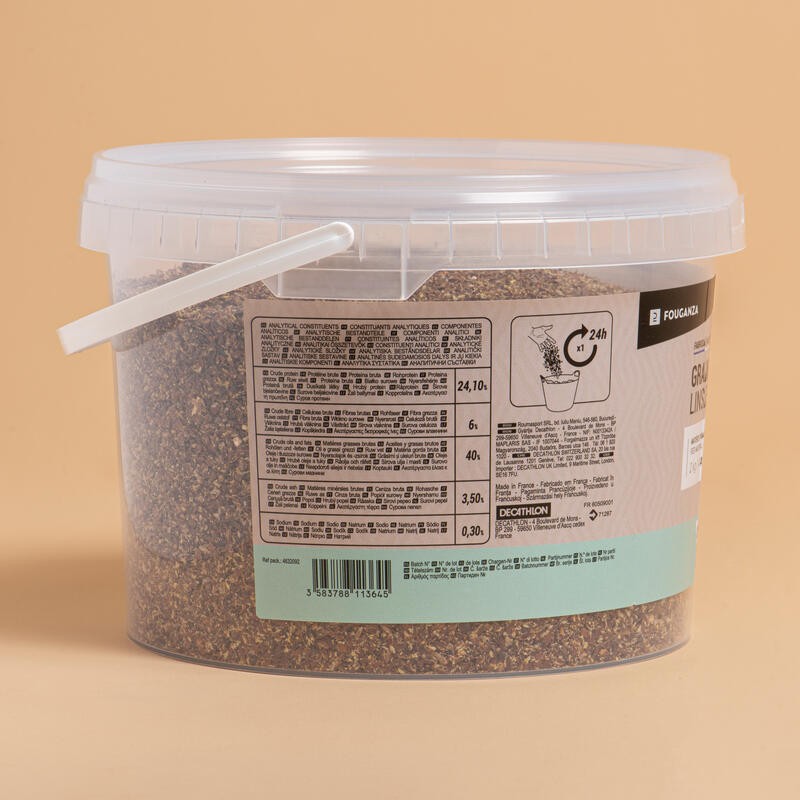 Doplněk stravy pro koně a poníky se lněným semínkem 2 kg
