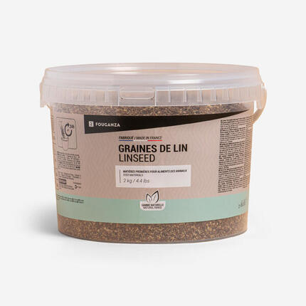 Complément alimentaire équitation cheval et poney - graines de lin 2 kg