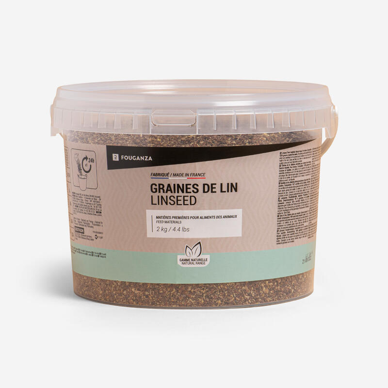 Complément alimentaire équitation Cheval et Poney - Graines de lin 2 kg