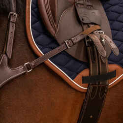5-Point Hunting Martingale for Horse & Pony - Dark Brown