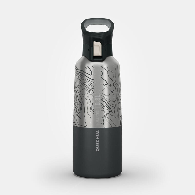 Thermosfles voor wandelen MH500 roestvrij staal 0,8 l limited edition
