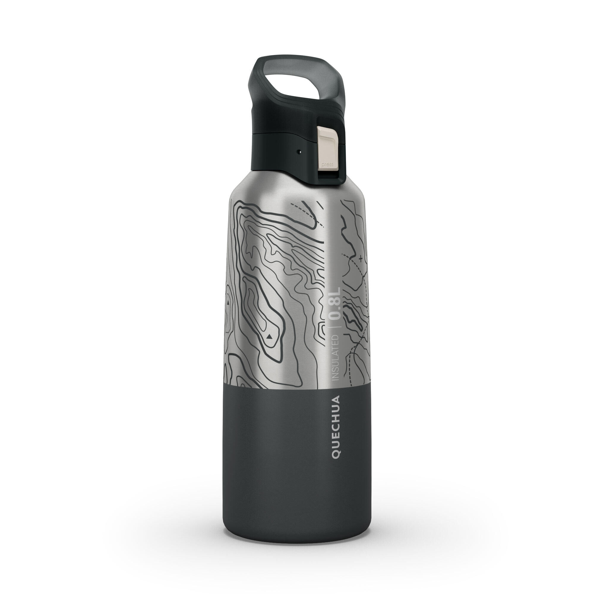 QUECHUA MH500 stainless steel hiking bottle 0.8L Limited Edition