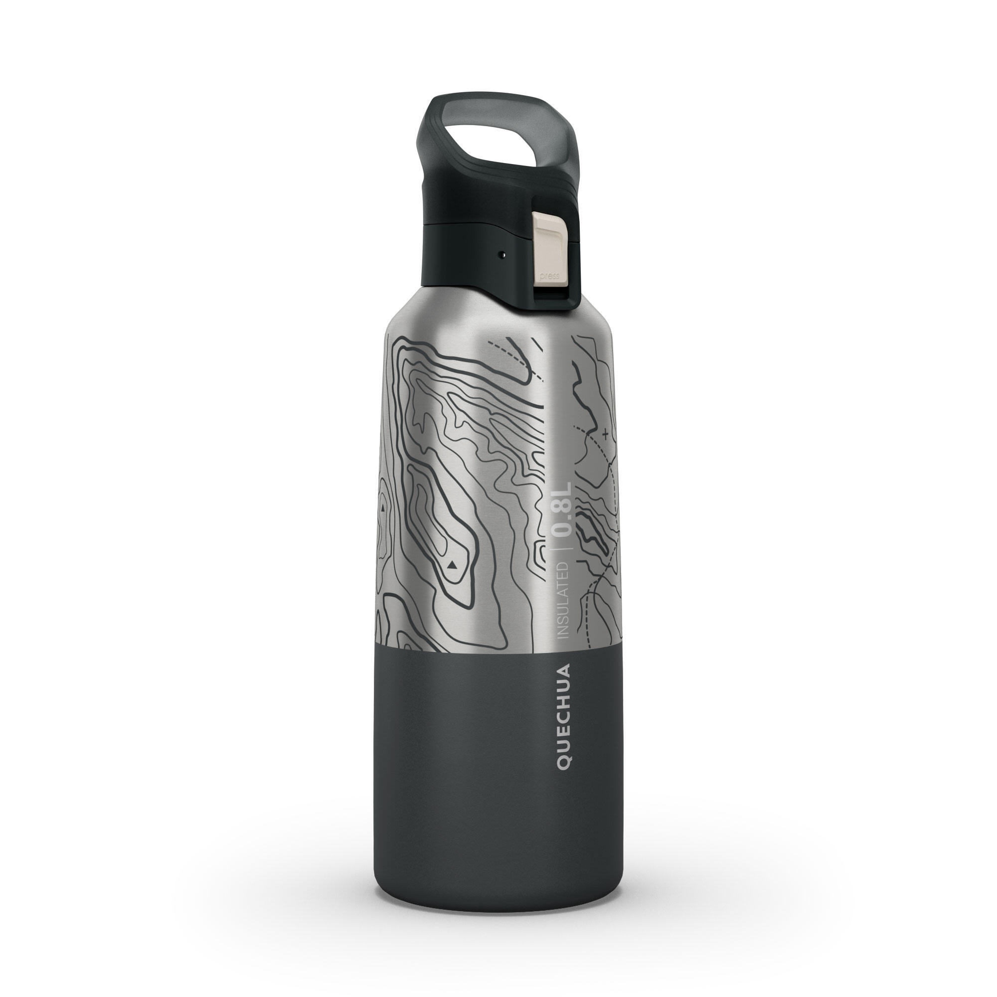 Termos inox cu capac cu deschidere rapida pentru drumetie 900 0,8L