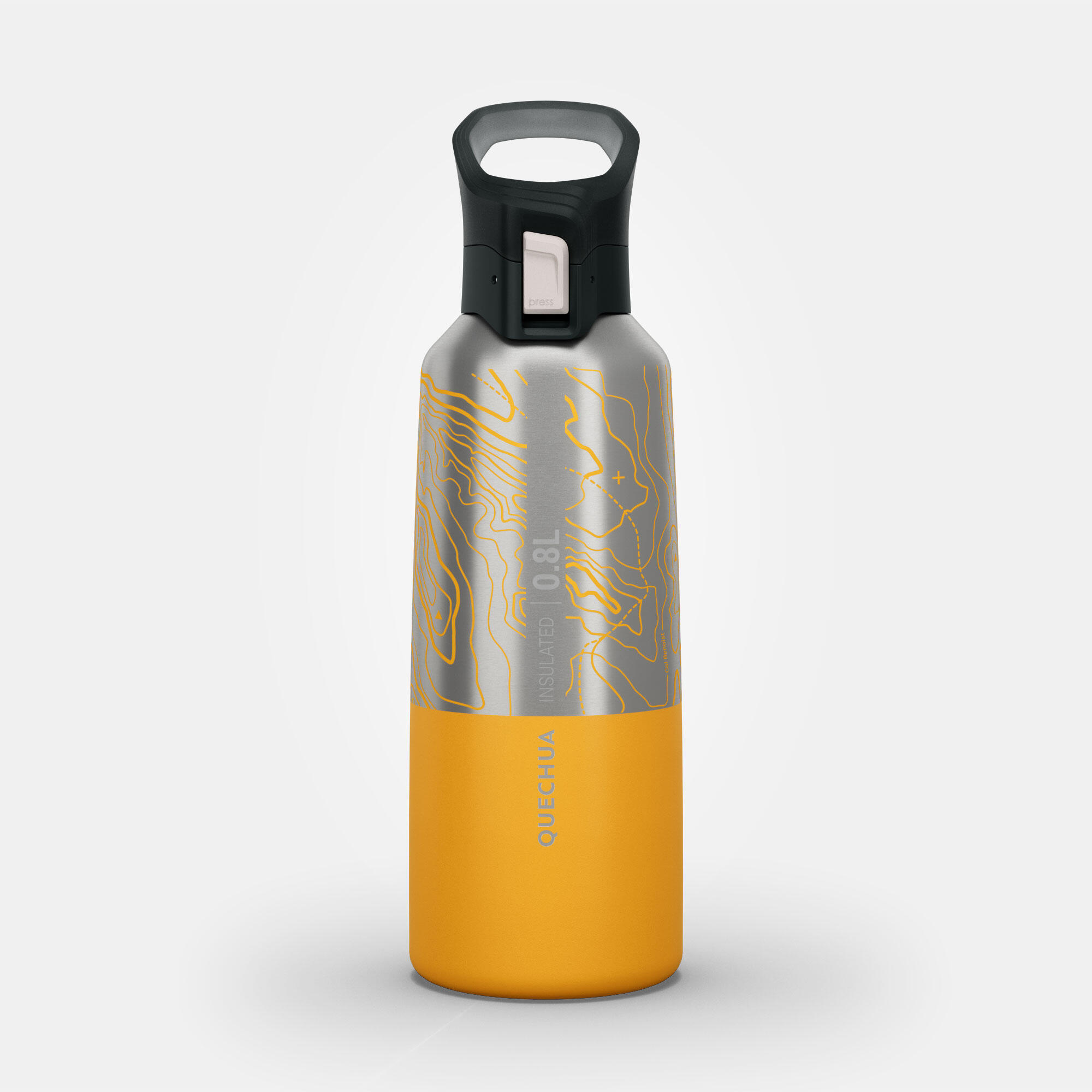 QUECHUA MH500 stainless steel hiking bottle 0.8L Limited Edition
