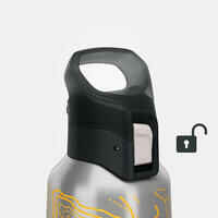 Trinkflasche Isolierflasche Bergwandern MH500 Edelstahl 0,8 Liter LTD gelb 