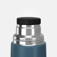 בקבוק מבודד לטיולים מפלדת אל חלד 1 ליטרים כחול
