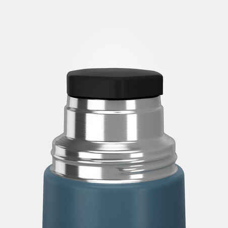 Isolierflasche Wandern Inox Edelstahl 1 Liter blau