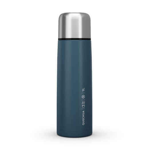 
      Isolierflasche Wandern Inox Edelstahl 1 Liter blau
  