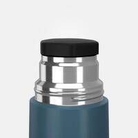 Botella isotérmica/termo acero inoxidable 0,7 L senderismo azul 