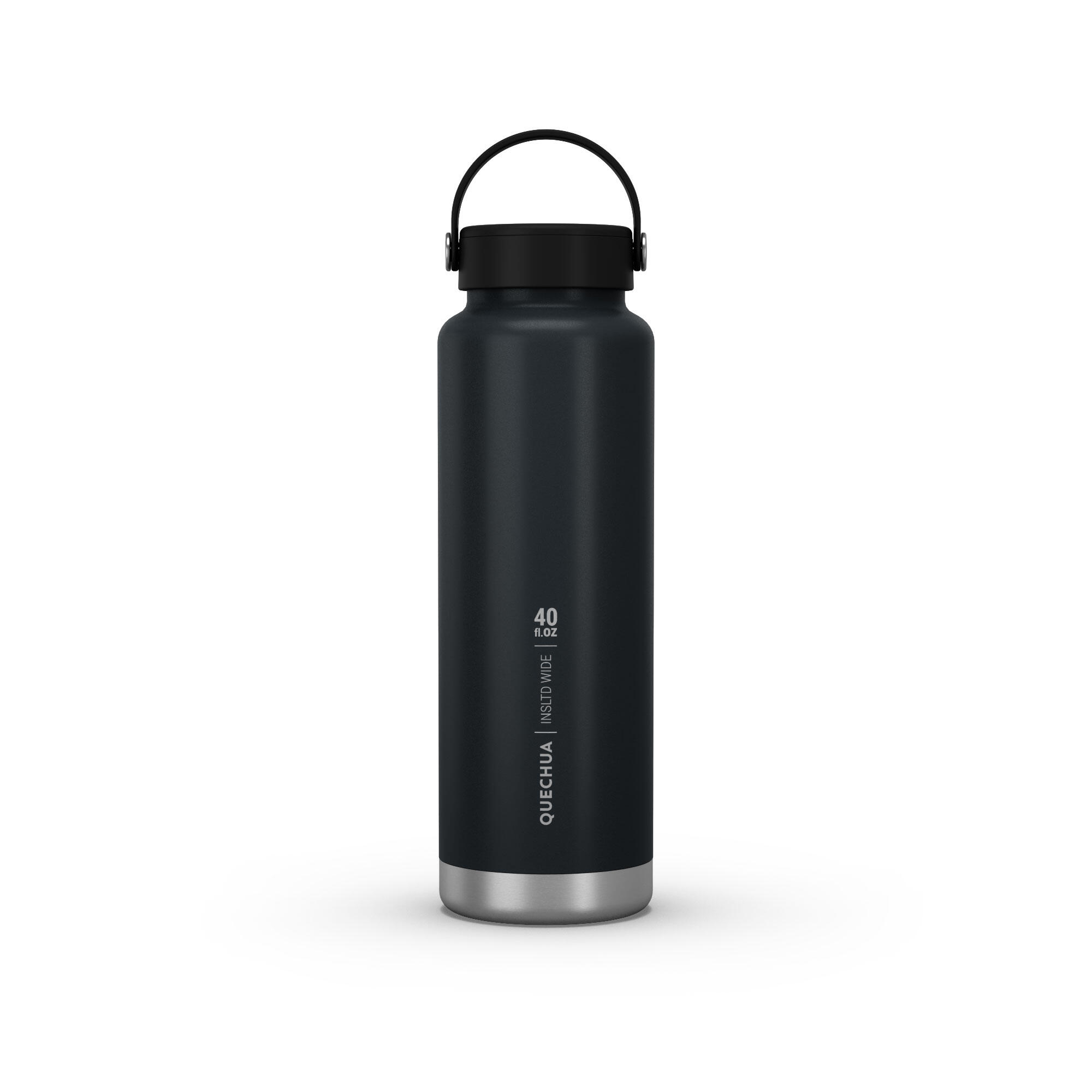 Thermal MH100 bottle (stainless steel, double vacuum wall) 1.2L wide neck, black 10/10