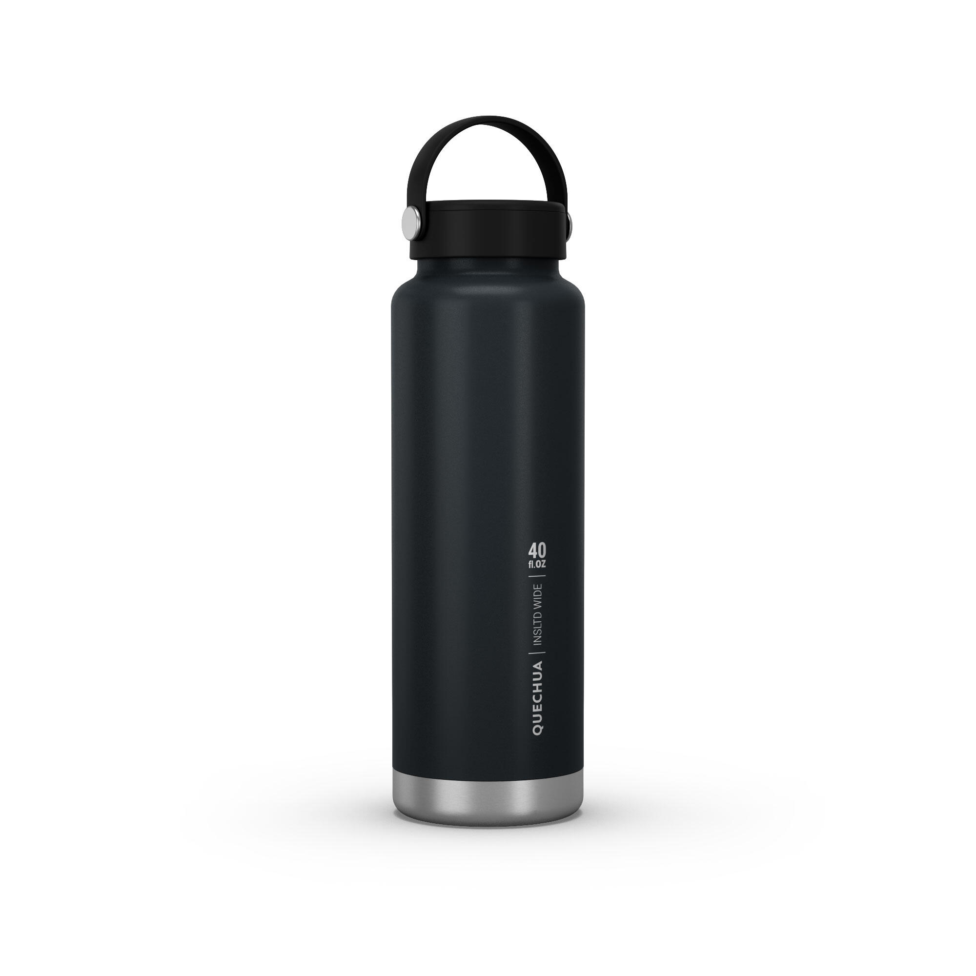 Thermal MH100 bottle (stainless steel, double vacuum wall) 1.2L wide neck, black 1/10