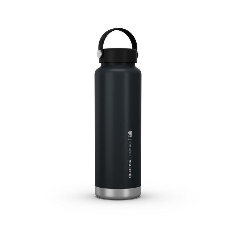Thermal MH100 bottle (stainless steel, double vacuum wall) 1.2L wide neck, black
