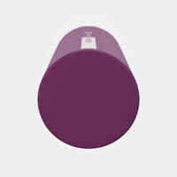 1 L aluminium water flask 500 with quick-release cap for hiking - Purple