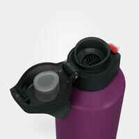 Hiking flask MH500 quick-open cap 1 litre aluminium - purple