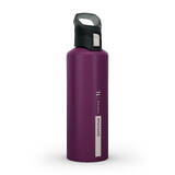 Hiking Aluminium Bottle MH500  1L - Purple