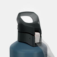 Aluminijumska boca za pešačenje sa čepom za brzo otvaranje MH500 1.5 L plava