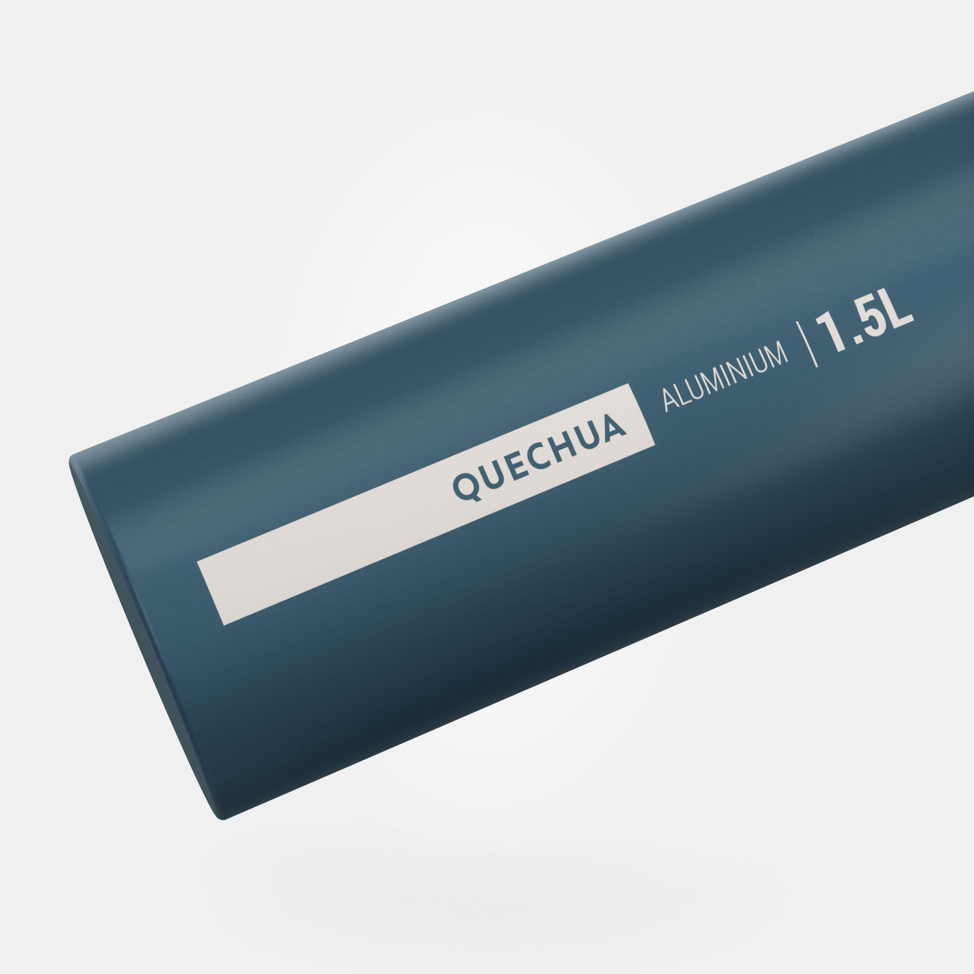 Aluminium Water Bottle with Easy Locking Cap - 1.5 Litres Blue