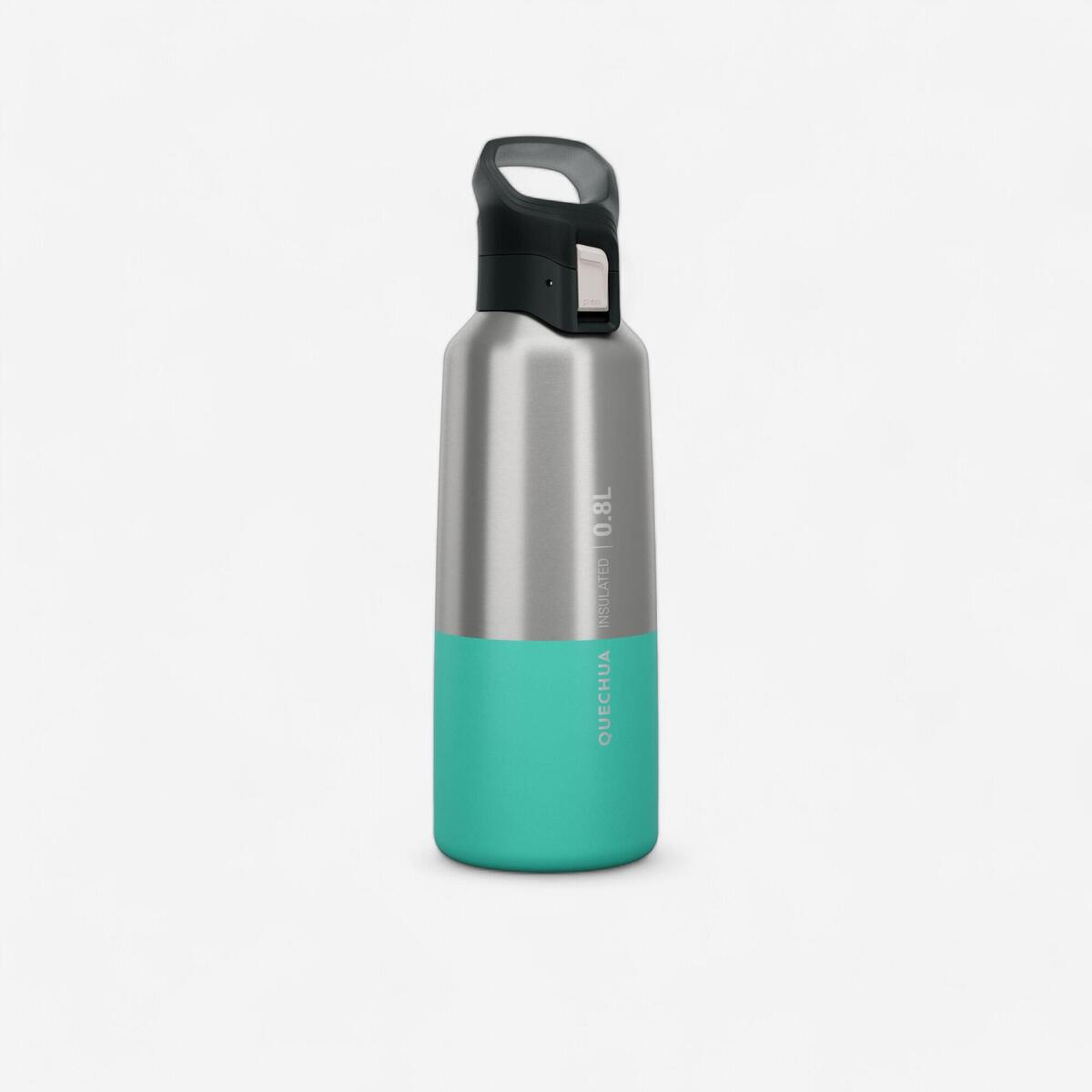 Gourde 900 isotherme inox 0,8L bouchon à ouverture rapide pour la randonnée