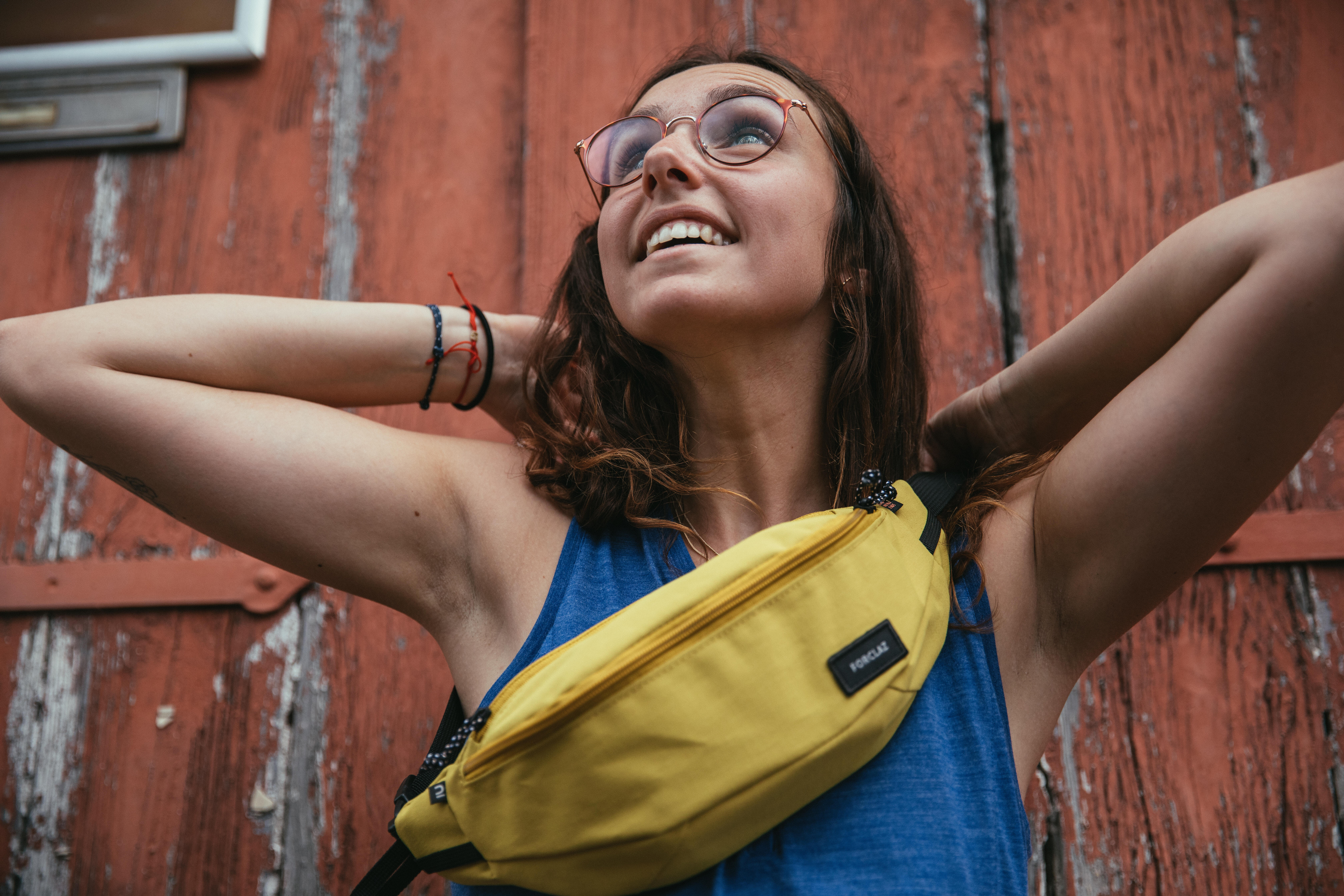 Sac de taille - Travel jaune - FORCLAZ