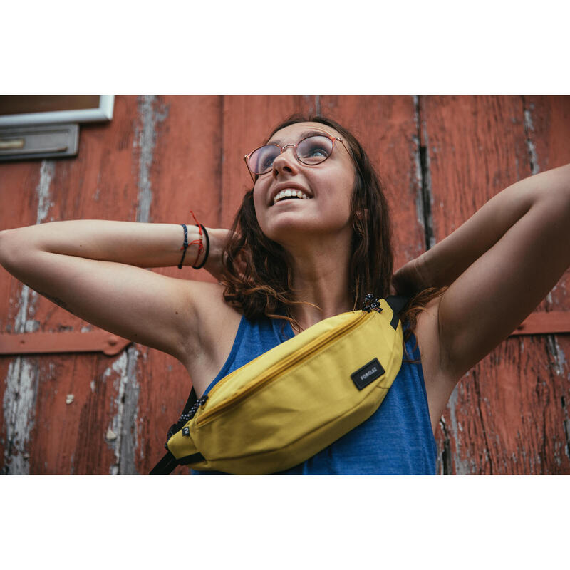 Bolsa de Cintura de Trekking Travel 2L Amarelo