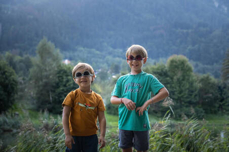 Kacamata Hiking - MH B140 - anak 2 - 4 tahun - kategori 3 khaki