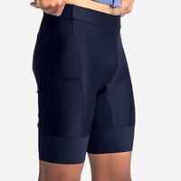 Men's Road Cycling Bibless Shorts RC500 - Navy