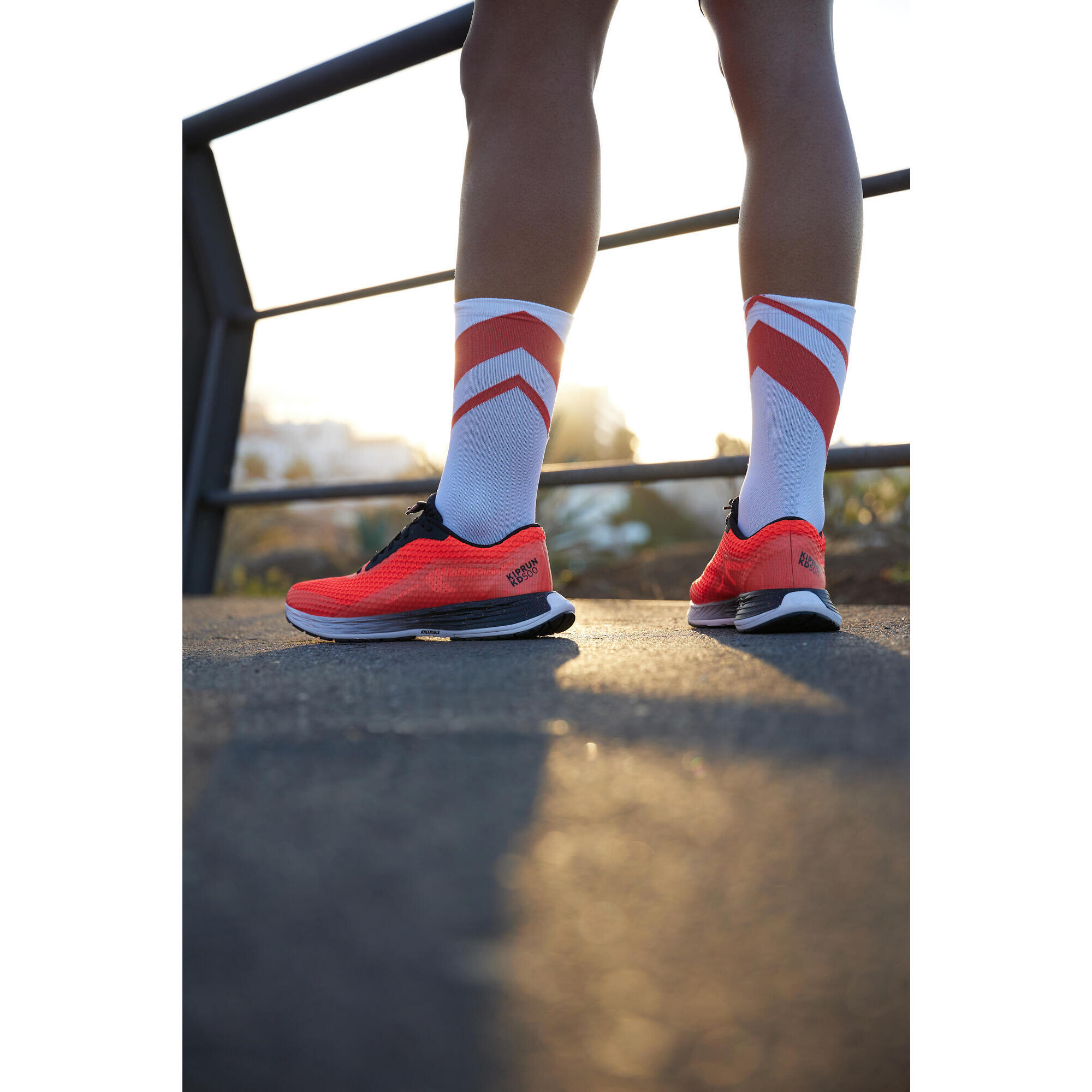 CHAUSSETTES DE RUNNING RUN900 EPAISSES MI MOLLET ALLEMAGNE EDITION