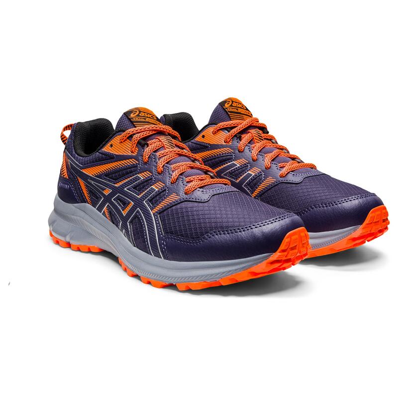 Pánské boty na trailový běh Trail Scout™ Indigo šedo-oranžové