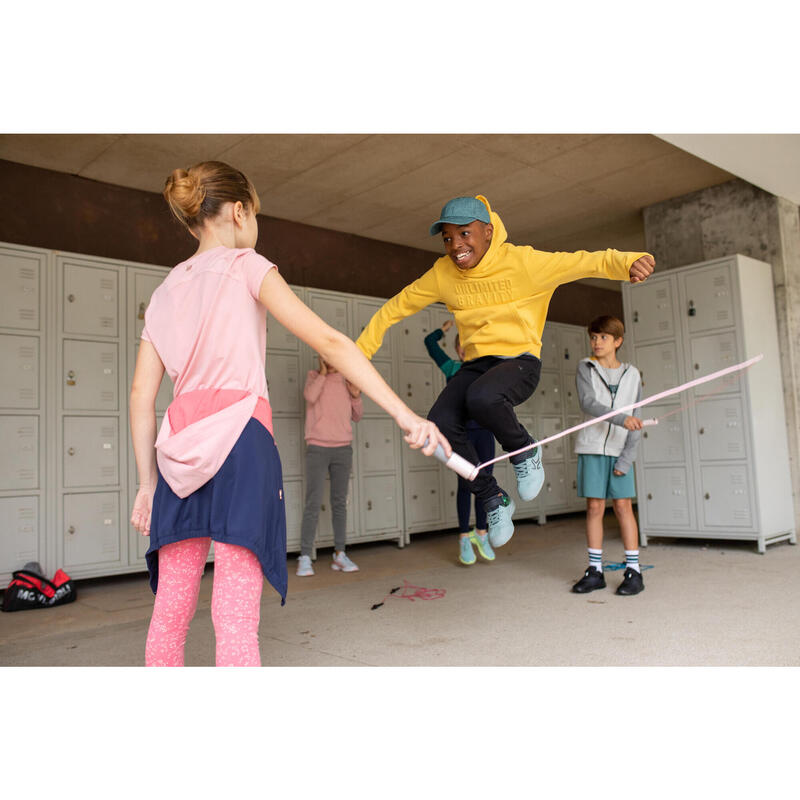 Leggings mallas gimnasia deportiva algodón transpirable Niños Rosa