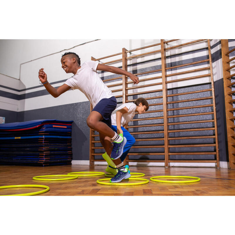 Tricou din bumbac 100% pentru Sport Alb Copii