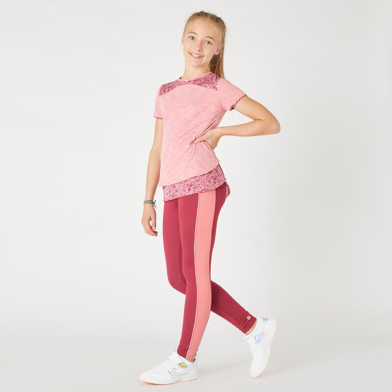 Legging taille haute avec poche - S500 rose