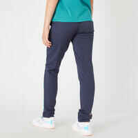 Girls' Breathable Synthetic Bottoms S500 - Navy