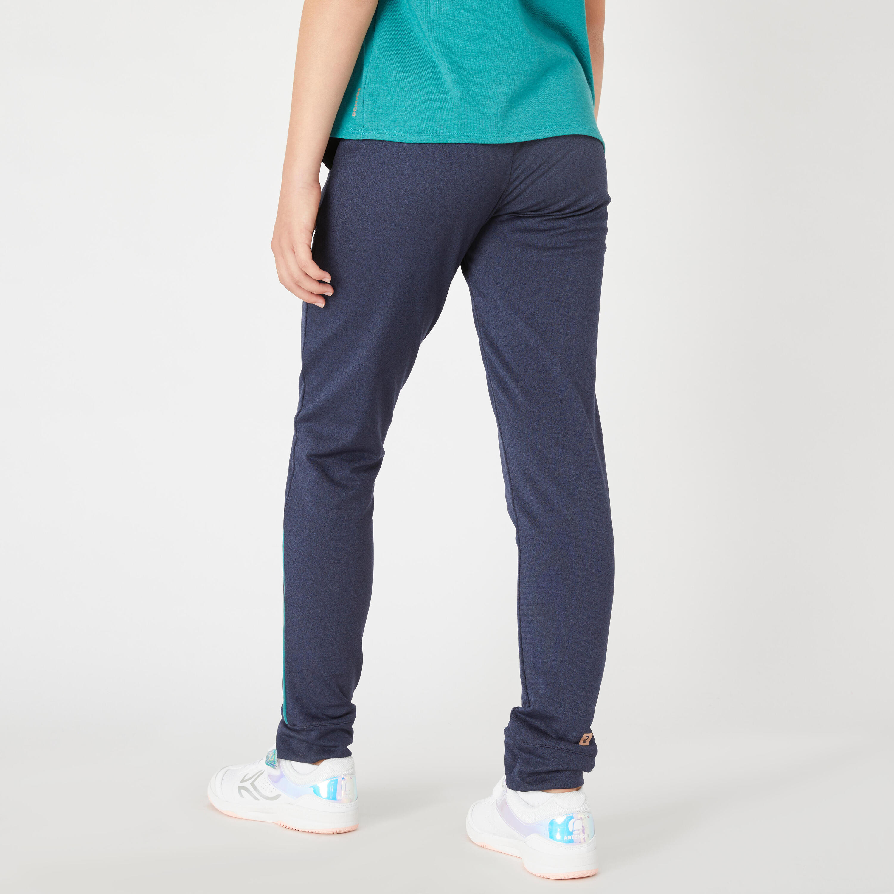 Girls' Breathable Synthetic Bottoms S500 - Navy 3/9