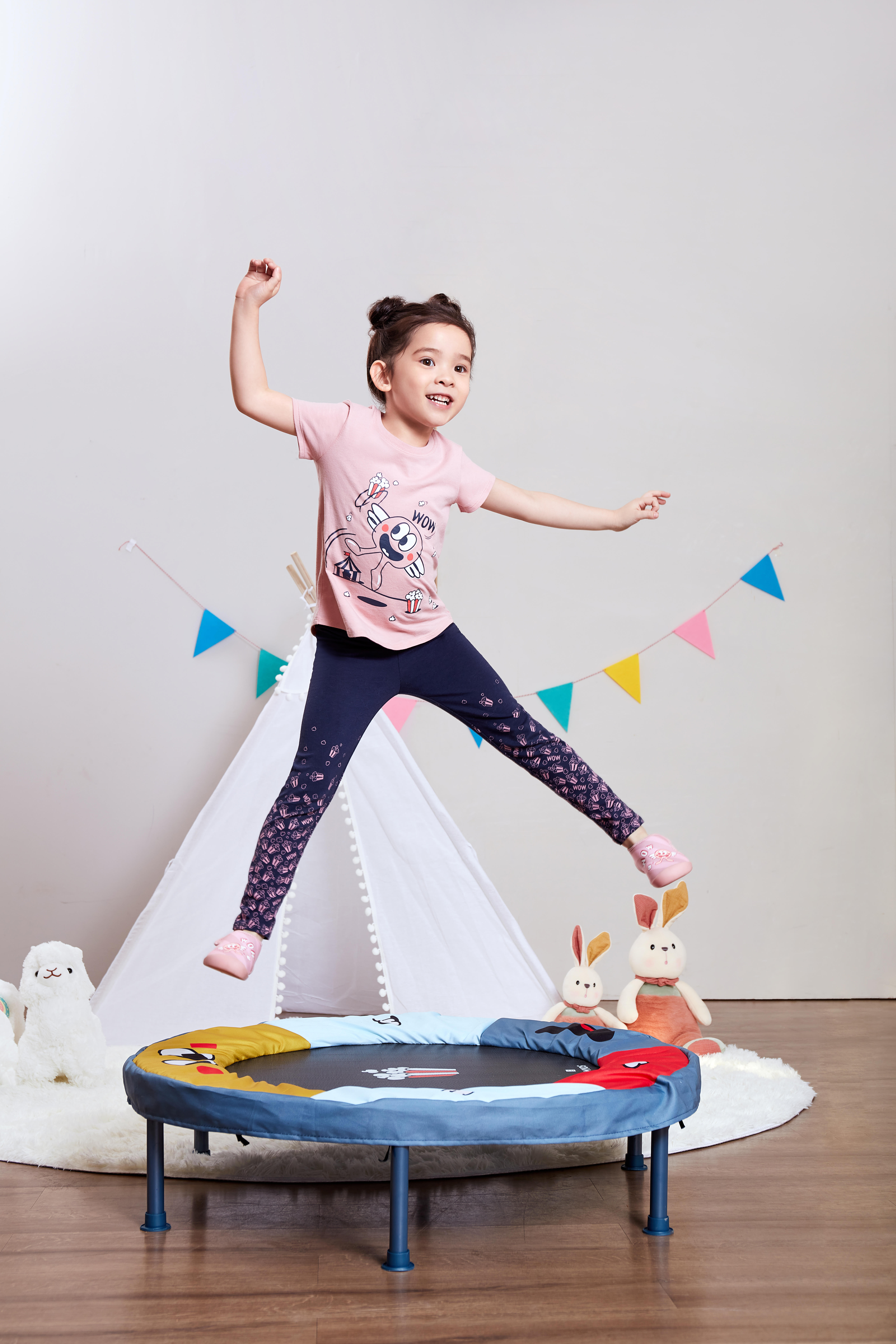 Mini gym trampoline hotsell