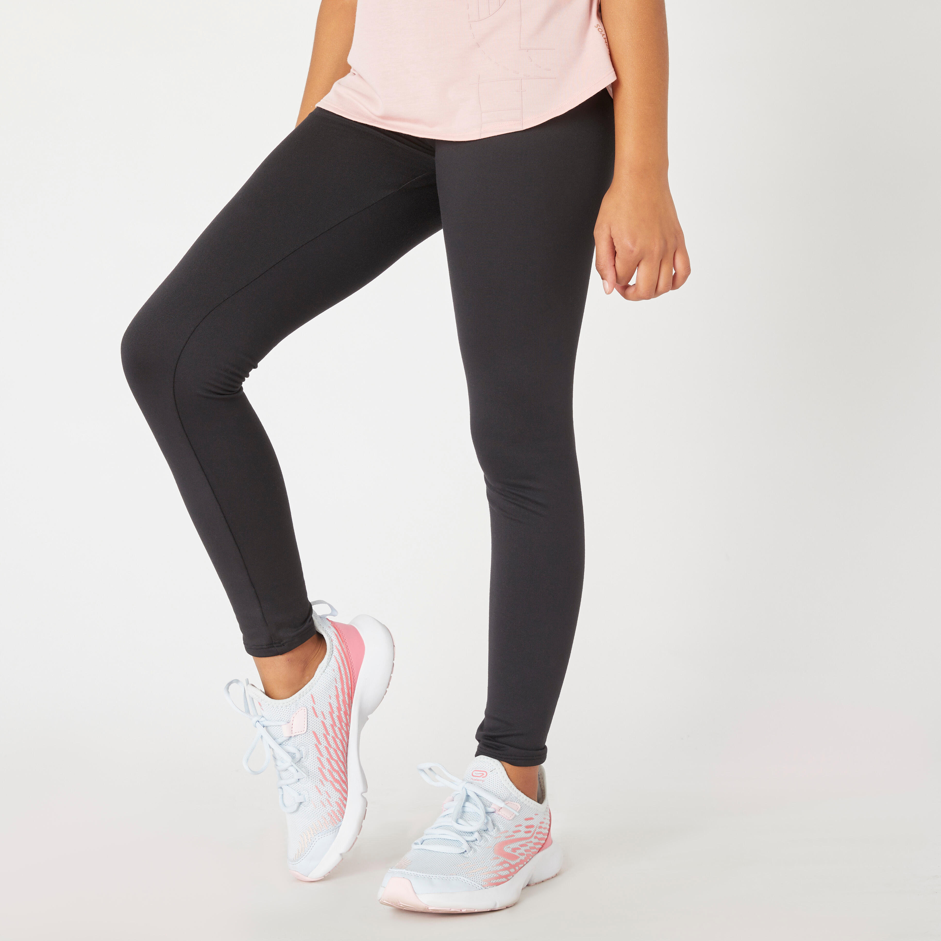 Legging chaud fille synth tique respirant S500 noir Maroc