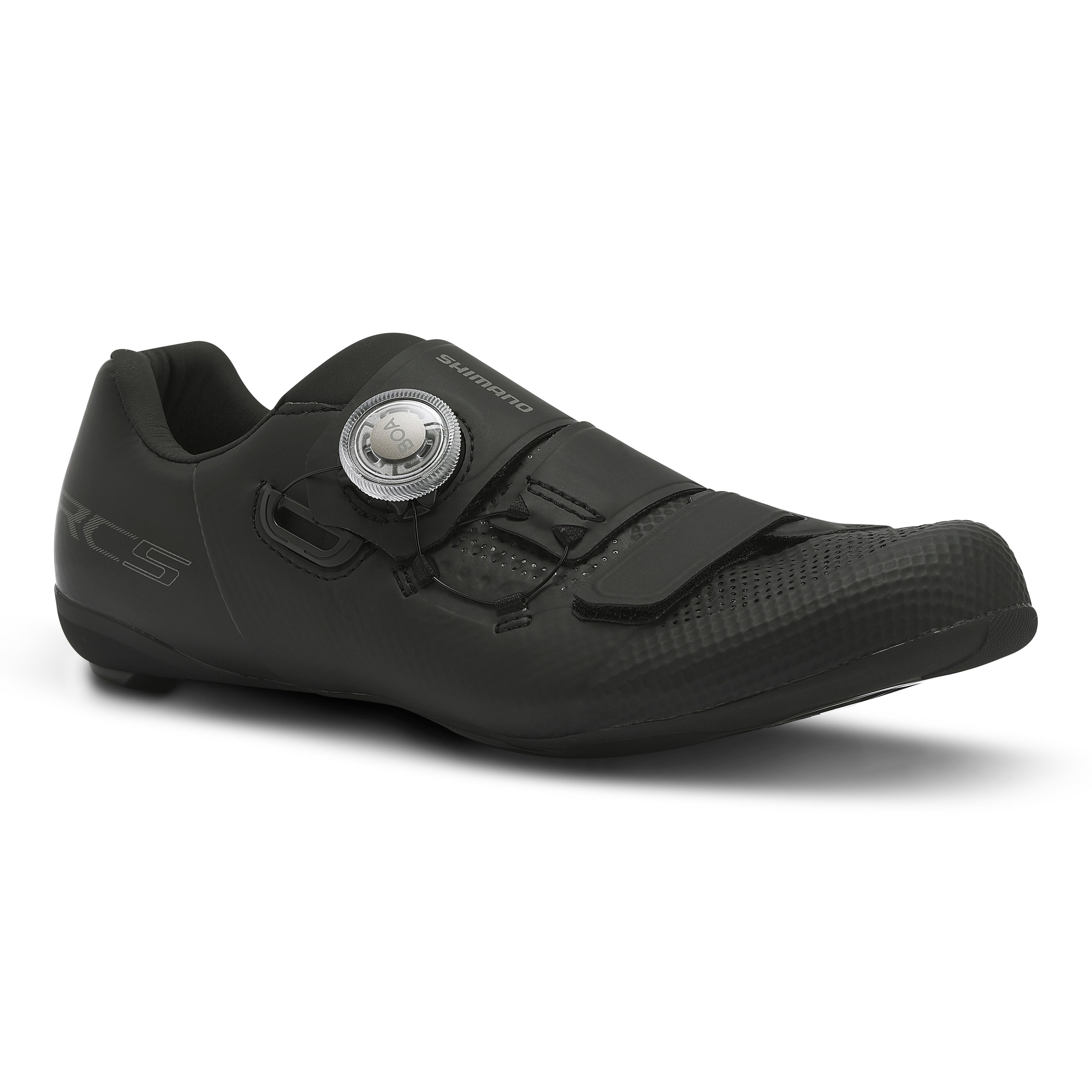 Decathlon UK Shimano Road Cycling Shoes Rc502 - Black