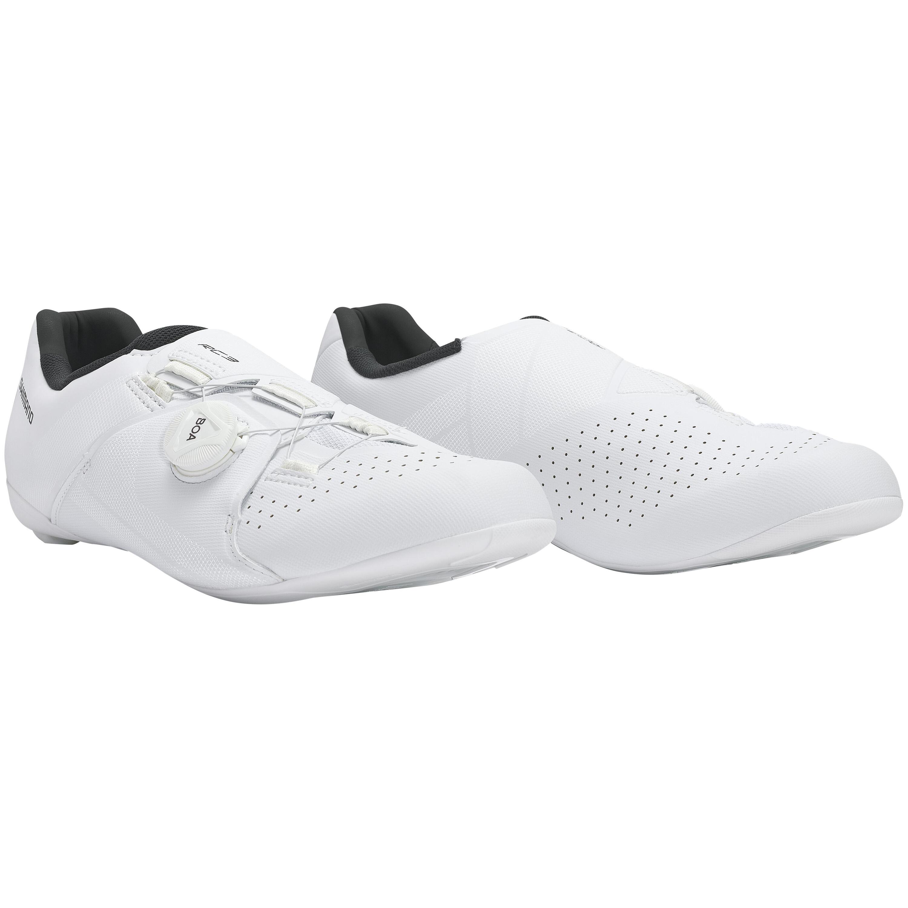 Road Cycling Shoes RC3 - White 4/7