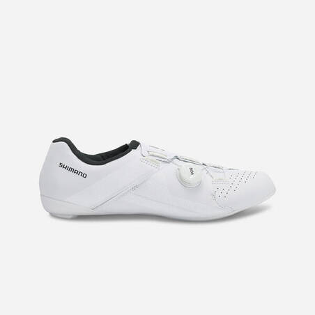 Shimano Road Bike Shoes RC3 White - Wide